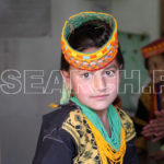 A Traditional Kalashi girl, Bamborit, Kalash Valley, Chitral, KP, June 15, 2015