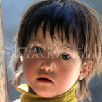 A girl looking at, Basha Valley, Gilgit-Baltistan, July 23, 2014