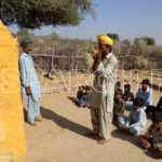 A local man at temple, Chachro, Thar, Sindh, December 27, 2016