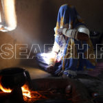 A local woman cooking, Chachro, Thar, Sindh, December 28, 2016