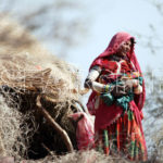 A local woman of Thar, Mithi, Thar, Sindh, December 31, 2012