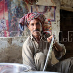 A man in his shop, Uch Shareef, Ahmedpur, Punjab, March 12, 2017