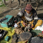 An elderly cobbler, Malakand, KP, February 14, 2016