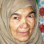 An elderly lady, Khuplu, Skardu, Gilgit-Baltistan, September 8, 2006