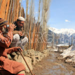 An old man drinking water, Atrore, Kalam, Swat, KP, March 28, 2013