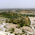 Birds eye view, Kot Diji, Sindh, April 7, 2009