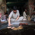 Chappli Kababs in Qissa Khawani Bazar, Peshawar, KP, April 26, 2016