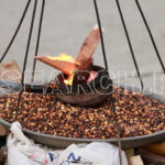 Corn on fire, Karachi, Sindh, December 29, 2013