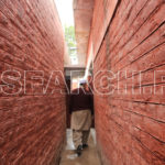 Through red walls, Peshawar, KP, February 2, 2017