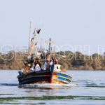 A passenger boat, Karachi, Sindh, December 27, 2013